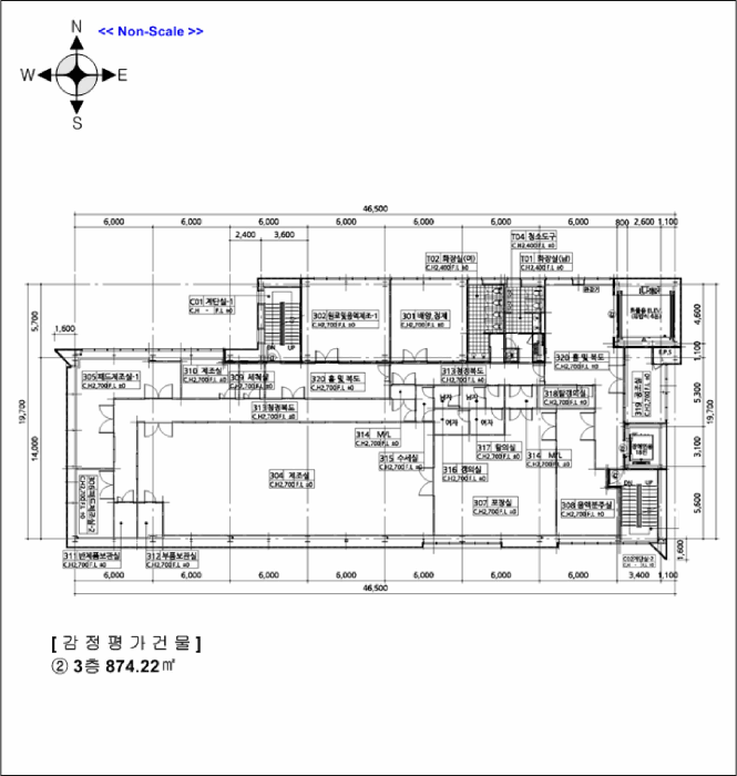 건물개황도 및 내부구조도