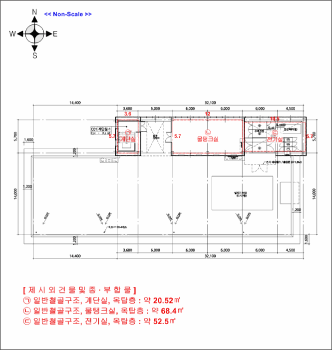 건물개황도 및 내부구조도