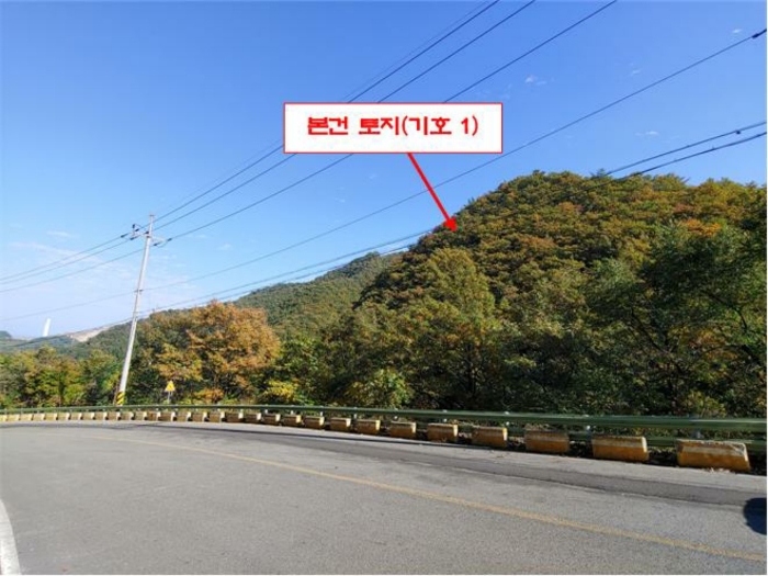 본건 전경(본건 남서측에서 촬영)