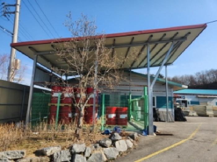 부동산표시 제1호 제시외 원료 보관창고