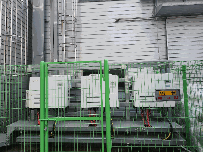 제시외 기계기구 일부 - 감정평가 외