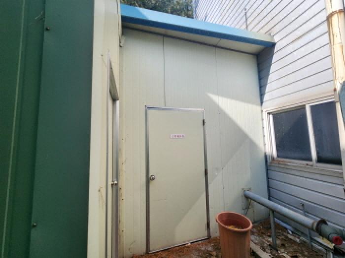 부동산표시 제2호, 제3호 사이에 기계실 증축