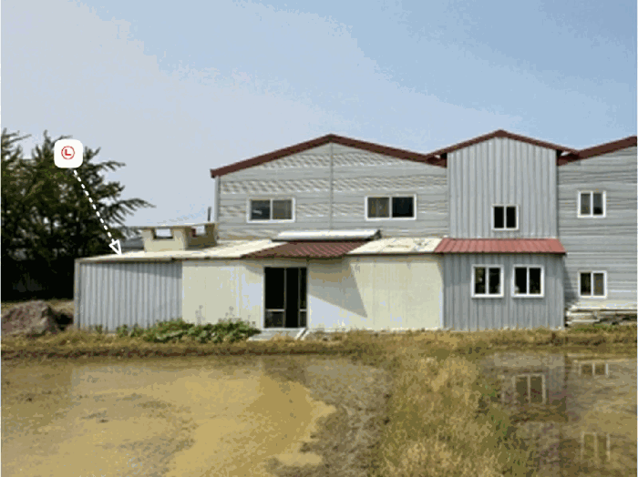 제시외(㉡, 창고 등) 외부전경