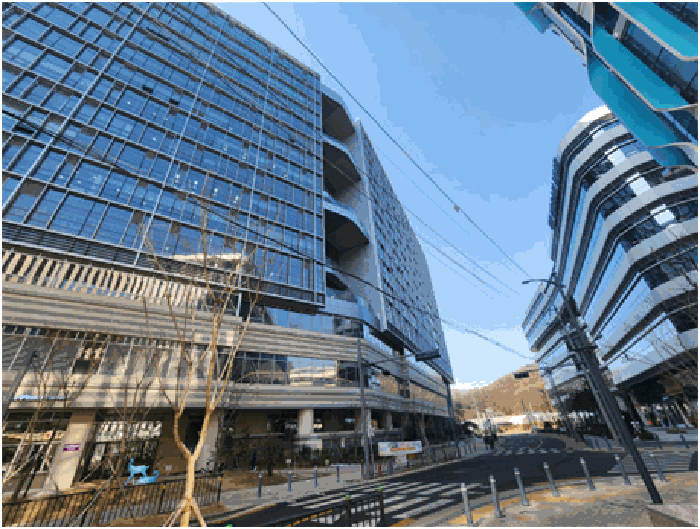 본건(주위환경): 북동측에서 촬영