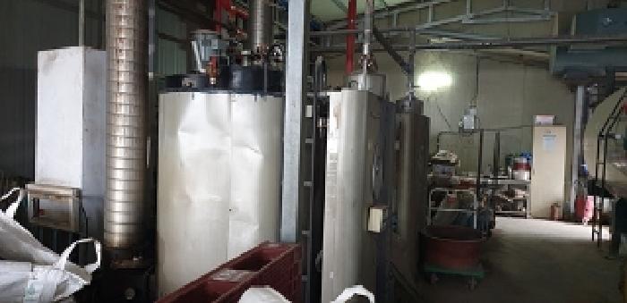 4번 부동산 건물 내 보일러 모습