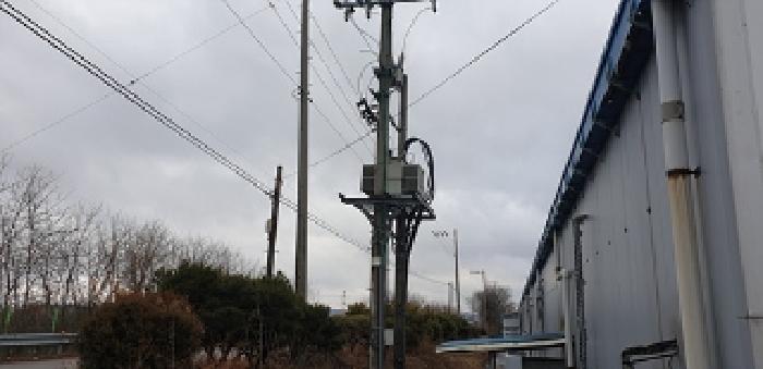 4번 부동산 건물 내 공장및광업재단저당법 기계기구 수변전설비 모습