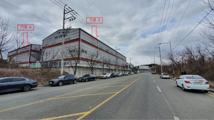 주위환경 (동측에서 촬영)