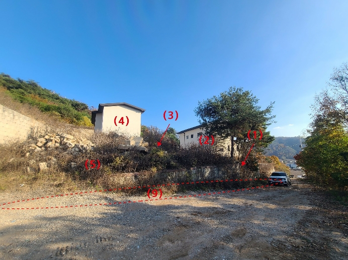 본건(1)-(5),(9) 전경