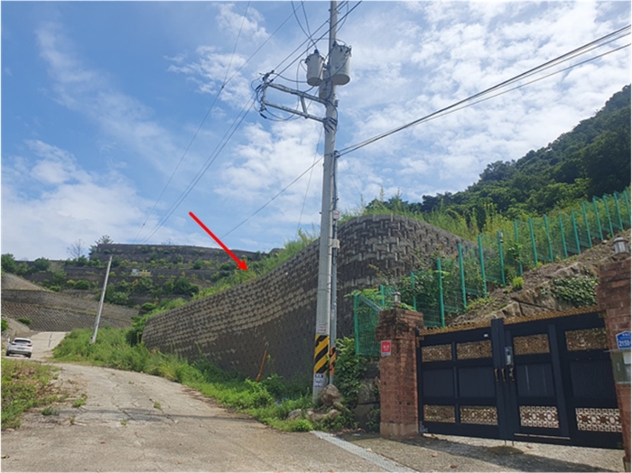 본건 전경(남서측 촬영)