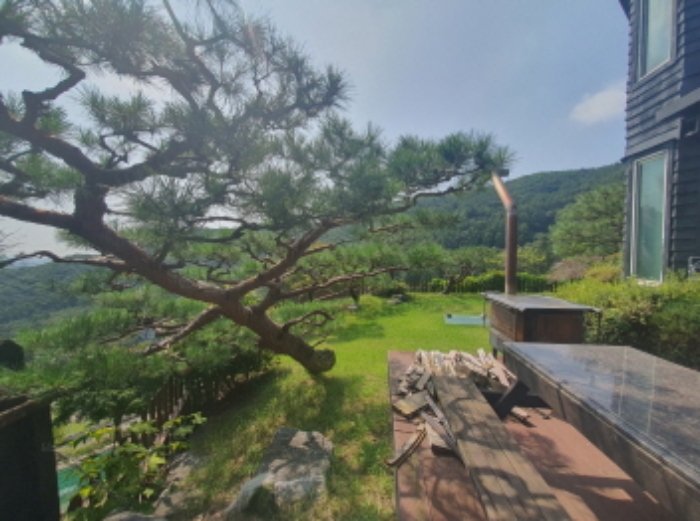 현장사진(토지, 정원 전경)