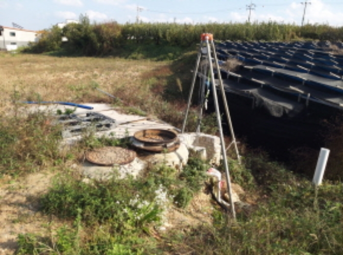 * 본건 목적물 1. 지상 시설물 전경(인접토지 경계 불확실)