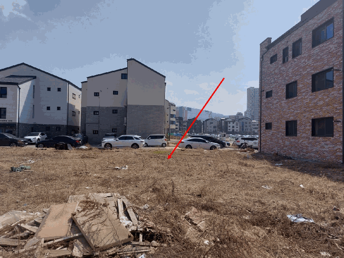 본건 - 북서측 전경