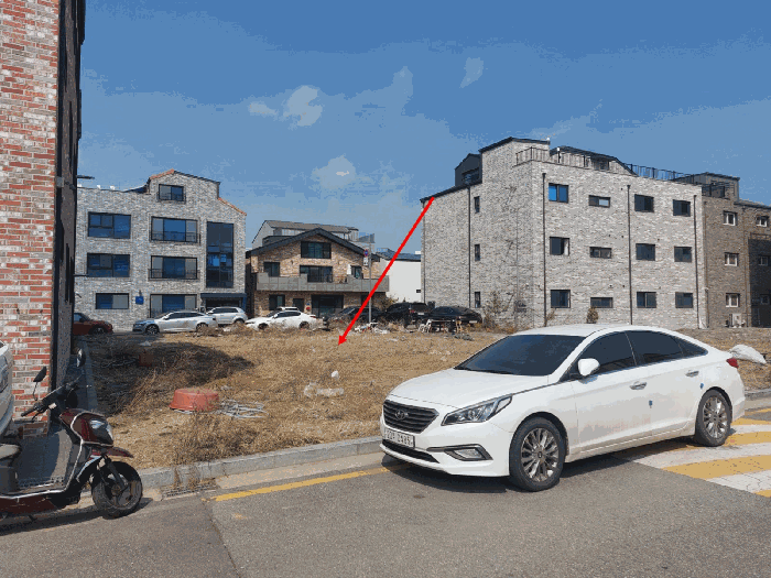 본건 - 남서측 전경