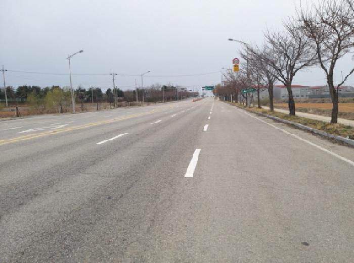 * 본건 목적물 인접도로 전경