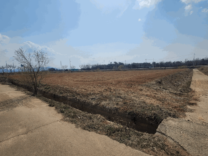 본건 북동측에서 촬영