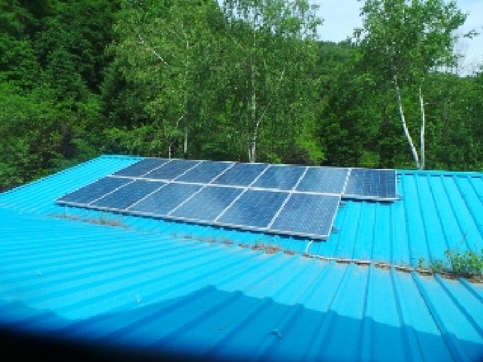 사진57번 [목록번호9번 부동산에 소재하는 태양광설비 전경]