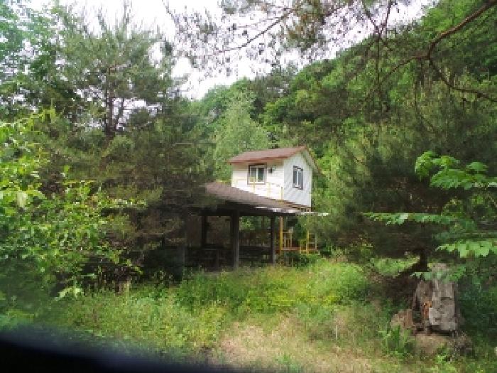 사진8번 [목록번호1번 부동산 일부 전경 및 제시외 건물 전경]