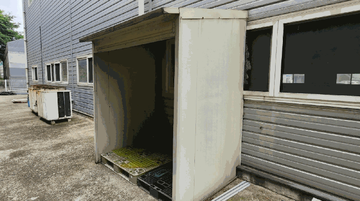 제시외 건물 ㉡ 전경(북동측 촬영)