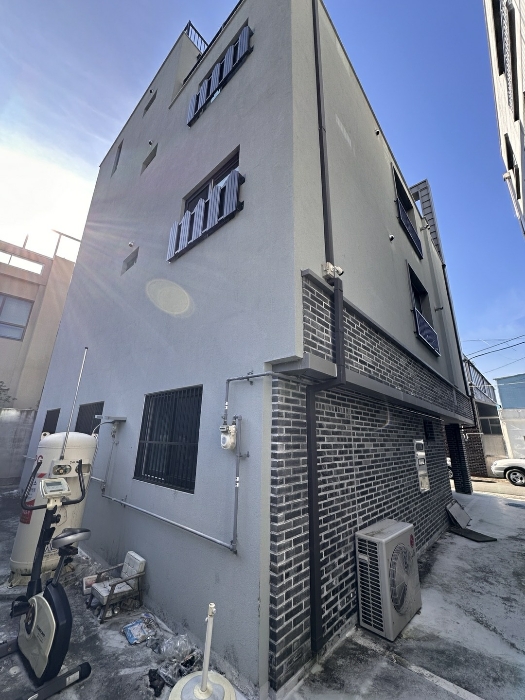 건물 (2) 후면 및 측면 부분