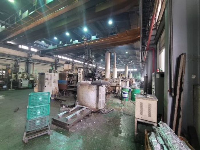 본건 제1동 공장 내부 모습