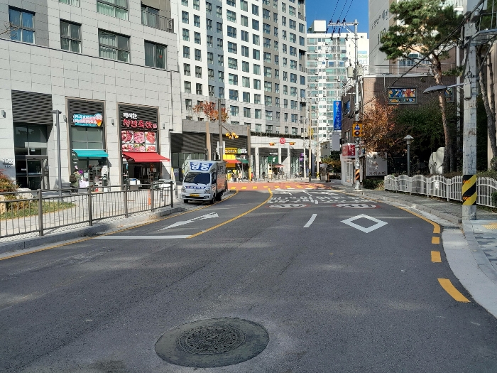 주위환경(동측 도로변)