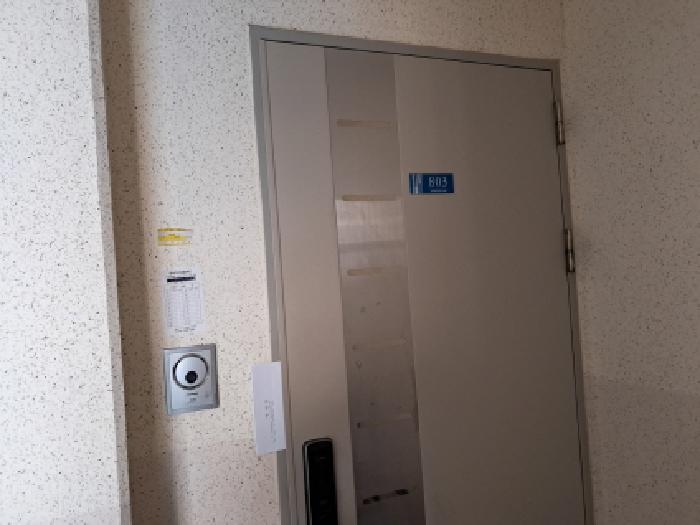 803호 현관문