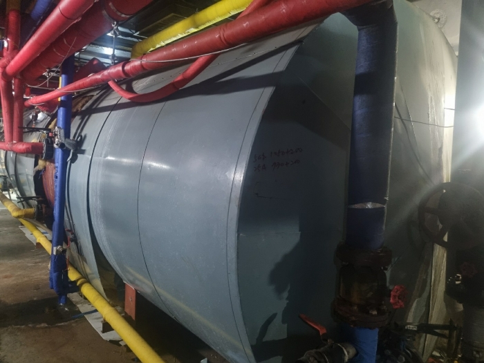 지하 4층 기계실 소재 저장탱크