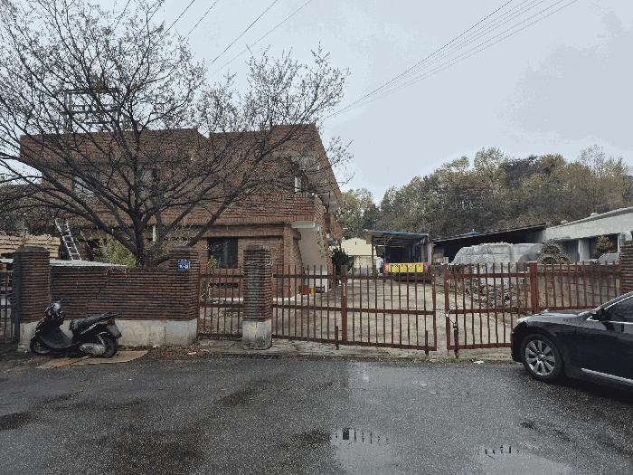 본건 기호(1,2) 토지 전경(북동측에서 촬영)