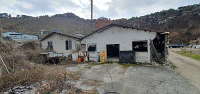 기호 5 제시 건물 나동,다동 단층창고