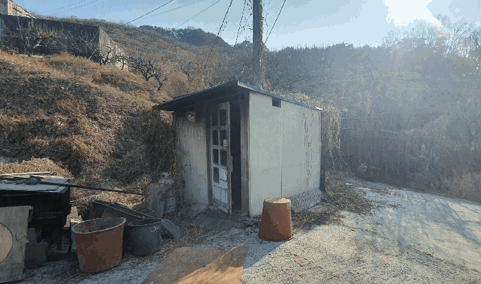 제시외 건물(2-11) 전경