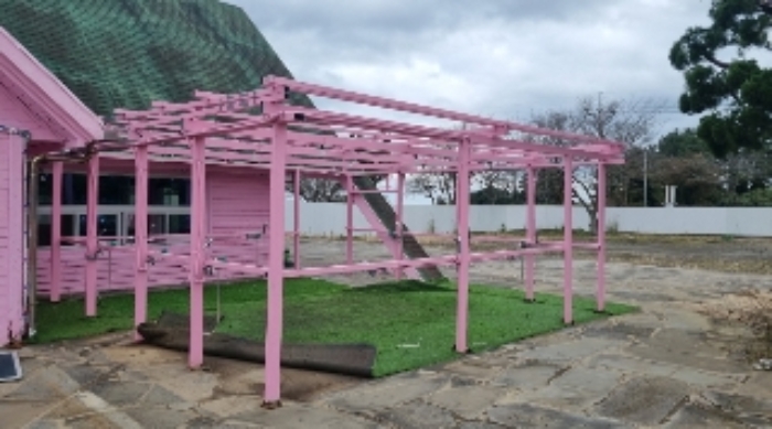 소재지1(봉개동 848-34) 지상에 소재한 철구조물