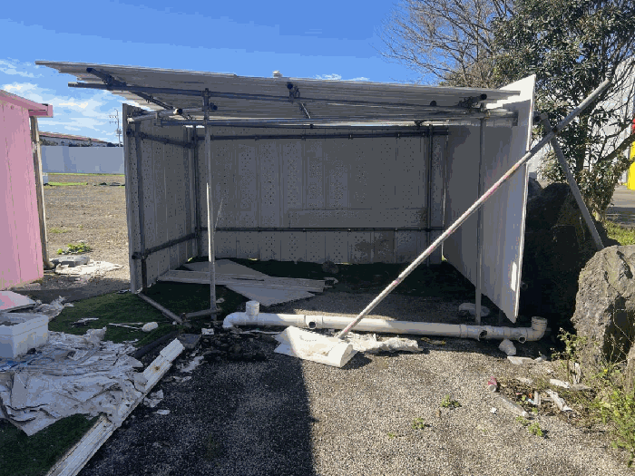 제시외건물 ㄷ) 전경