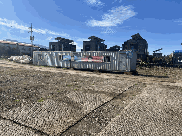 이동식컨테이너 2개동 전경