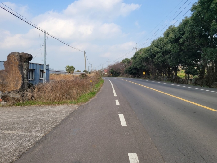 본건에 접한도로