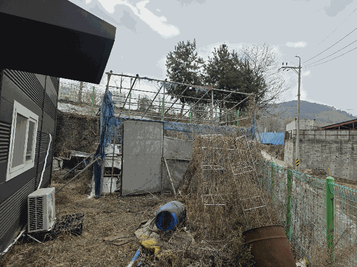 기호(1)토지 북측 부분 전경