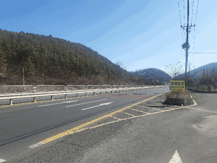 북동측 접면도로