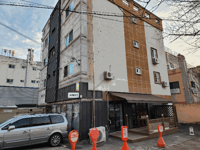 1층 증축부분 및 북동측