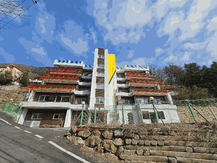 기호(5) 전경 및 제시외건물 기호(ㅁ) 전경