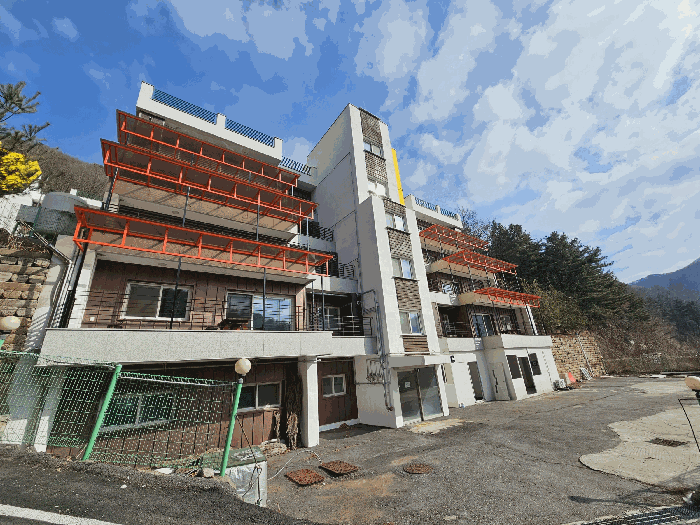 기호(5) 전경 및 제시외건물 기호(ㅁ) 전경