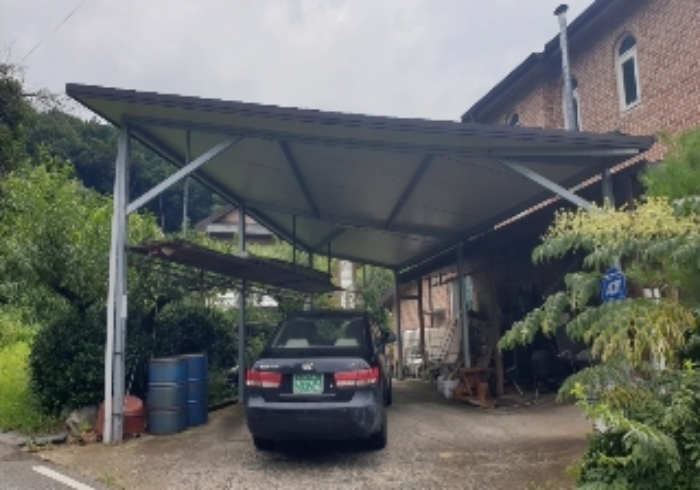 목적물 2번에 차양막시설