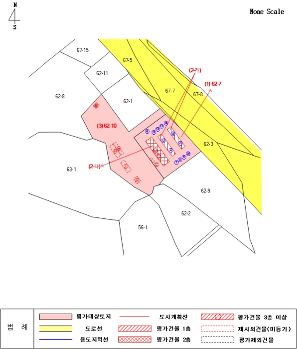 지적 및 건물개황도