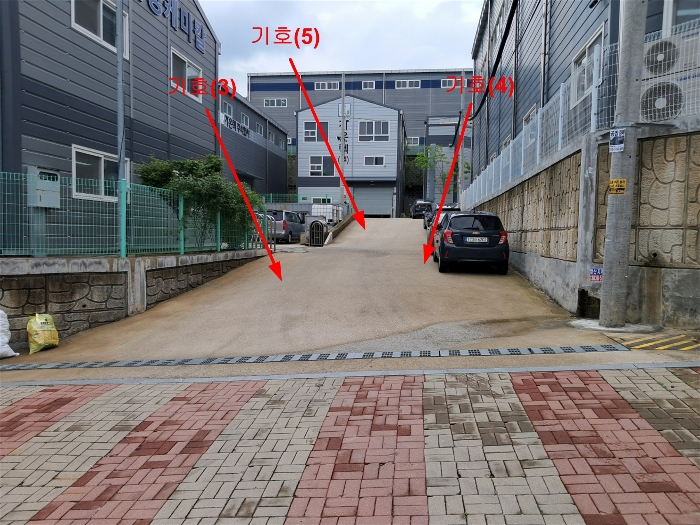 본건 토지 기호(3,4,5) 전경