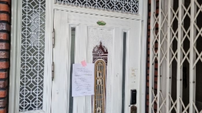 1층 안채 안내문 게시