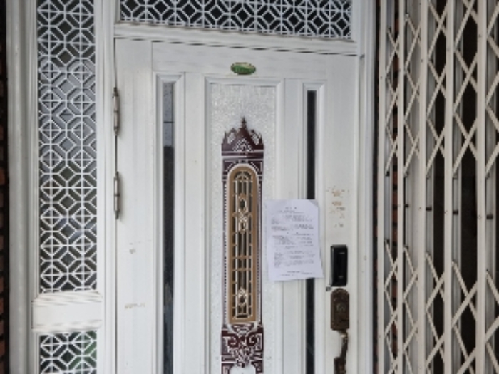 1층 안채 안내문 게시