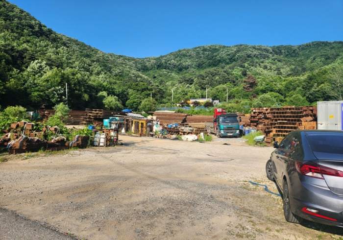 기호①,②,④ 야적장