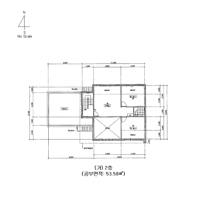 건물개황도 및 내부구조도