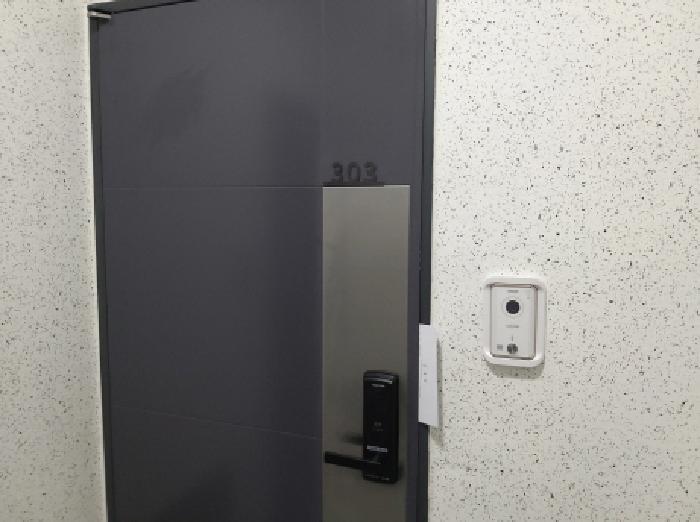 * 본건 목적물 2. 303호 현관문 전경