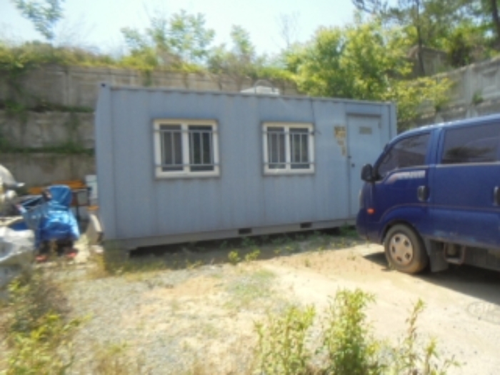 목적물 9번에 콘테이너박스(소유자미상)