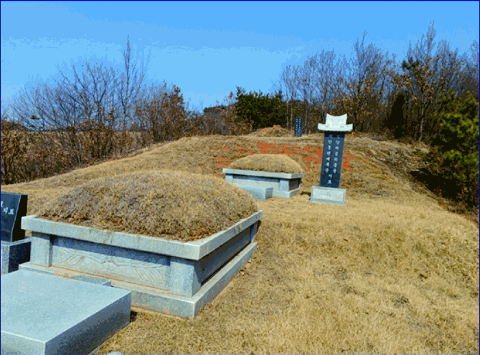 본건 지상 소재 분묘