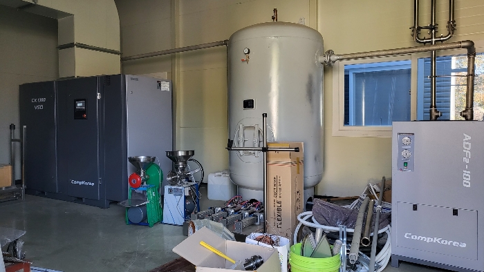 기계기구 4) 에어콤프레샤 라인